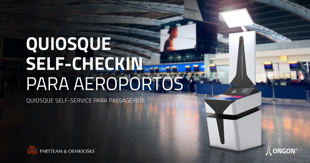 Quiosque Self-Checkin para Aeroportos