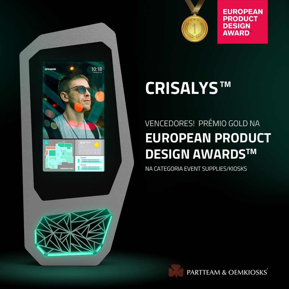CRISALYS ganha prémio no European Product Design Awards