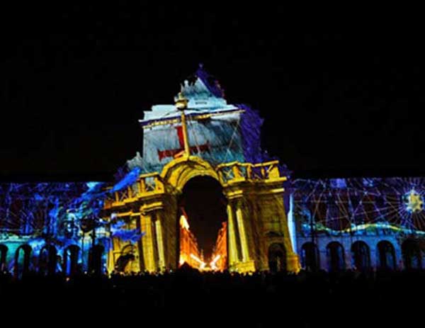 TEMBU no maior projecto de video mapping by PARTTEAM & OEMKIOSKS