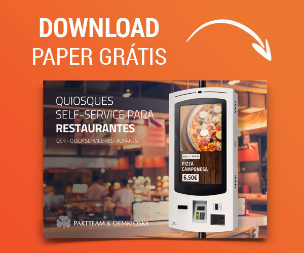 Quiosques Self-Service para restaurantes by PARTTEAM & OEMKIOSKS