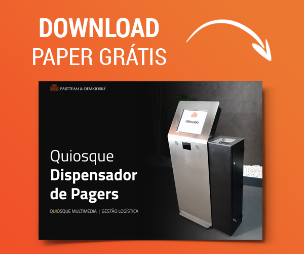 Quiosque Dispensador de Pagers Paper - PARTTEAM & OEMKIOSKS