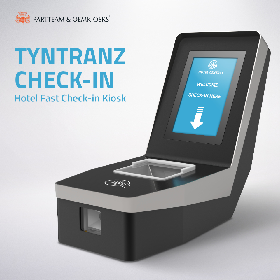 Hotel Fast Check-in Kiosk by PARTTEAM & OEMKIOSKS